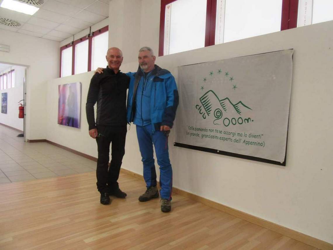 Il Presidente con Pietro Di Motta