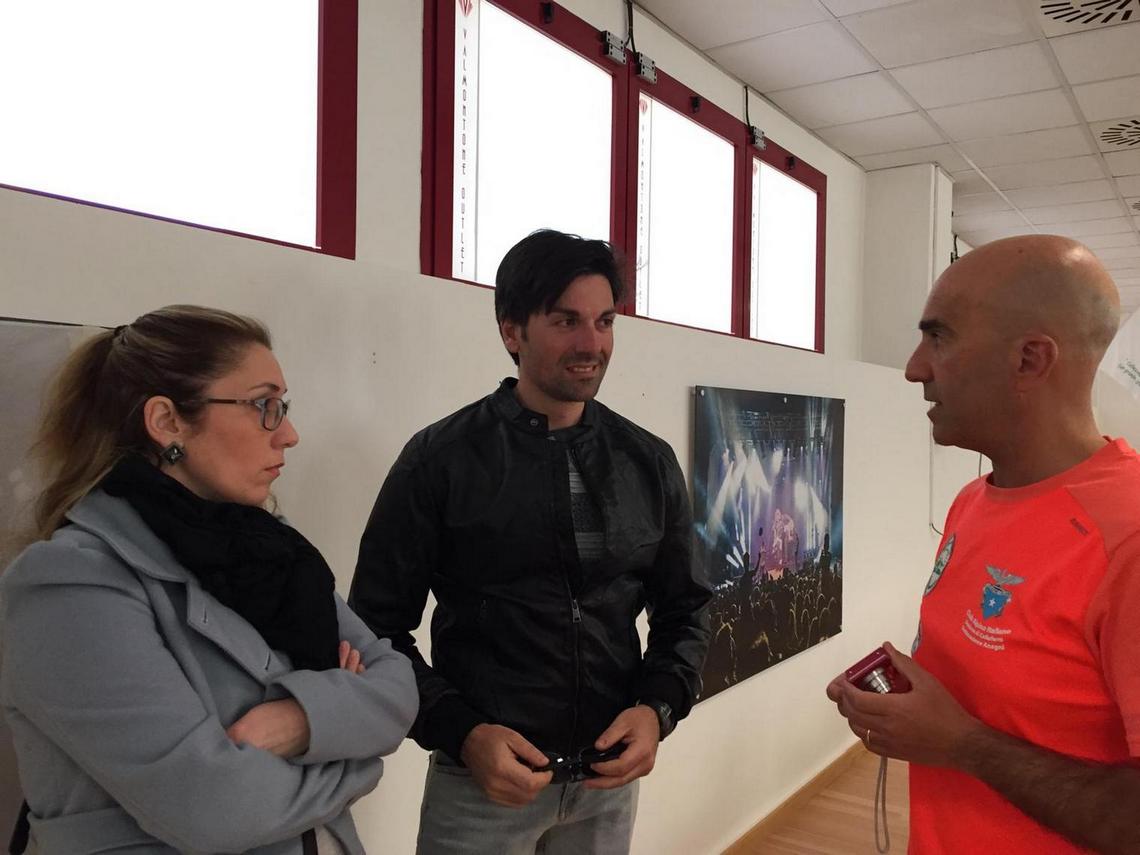 Romina Renzi con Valerio Rossano