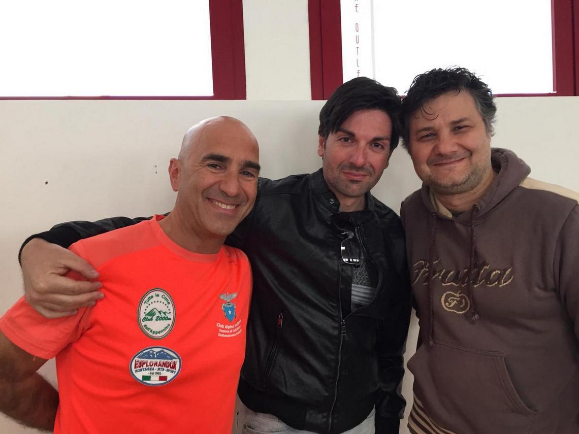 Con Valerio Rossano e Massimo Patacchiola