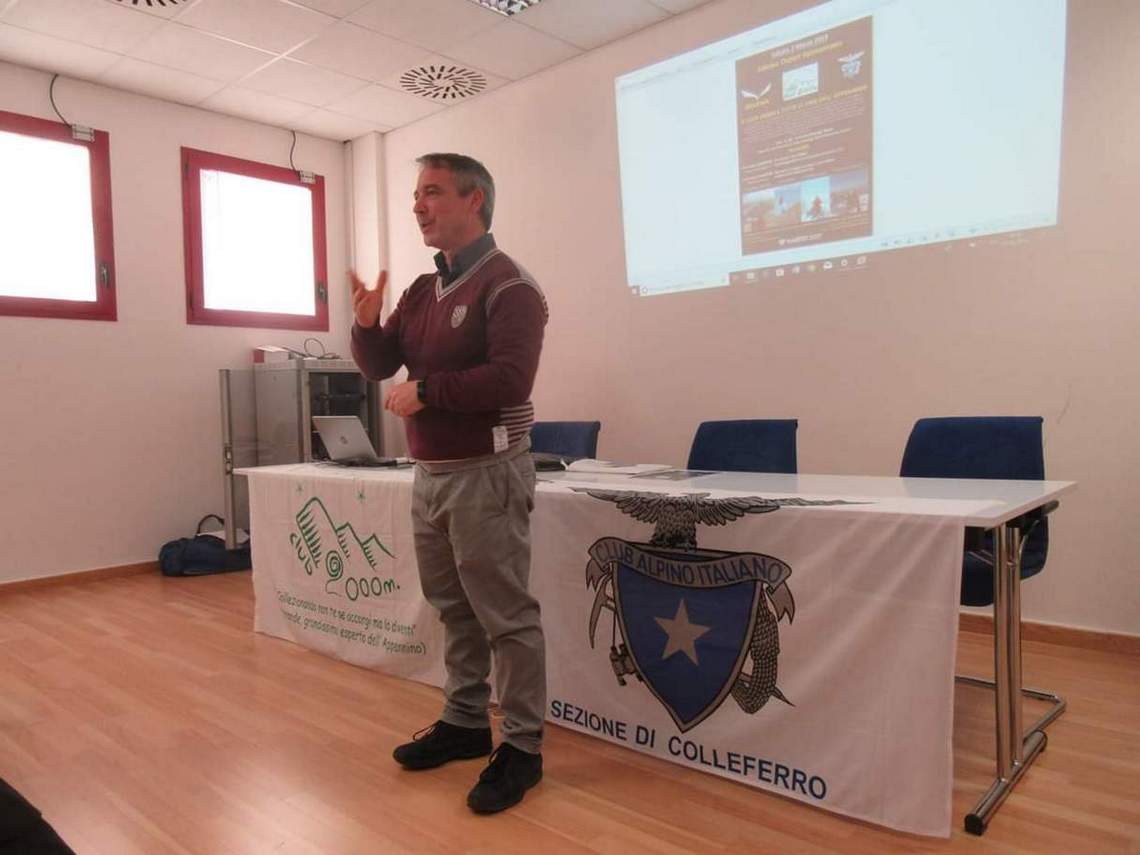 Il Presidente del CAI di COLLEFERRO