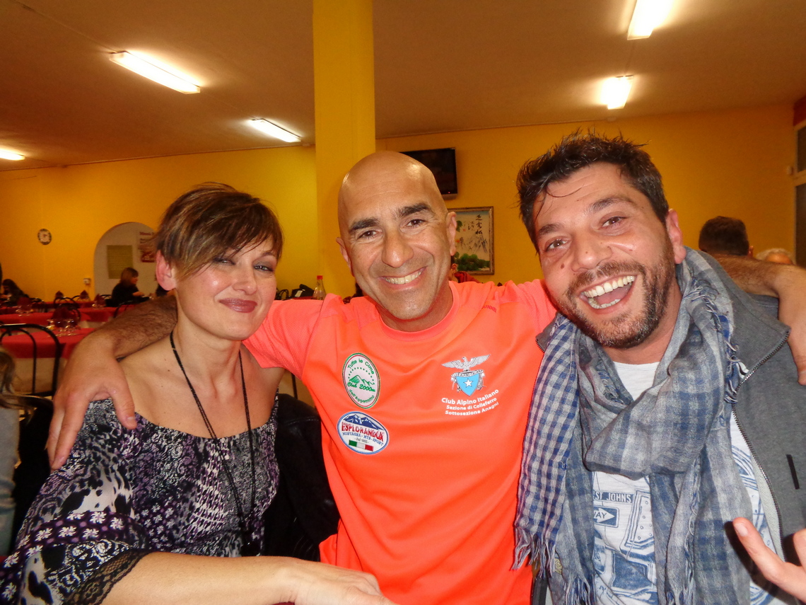 Floriana Gabrielli con un amico