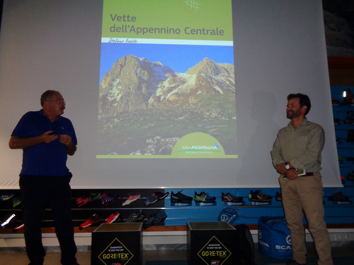 Stefano Ardito con Claudio Arbore