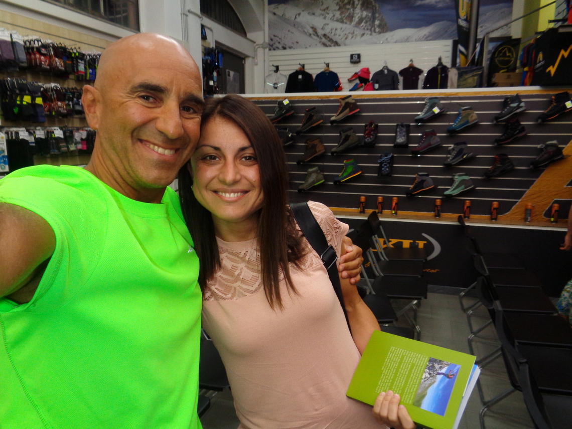 Con la bellissima Julia Antonucci
