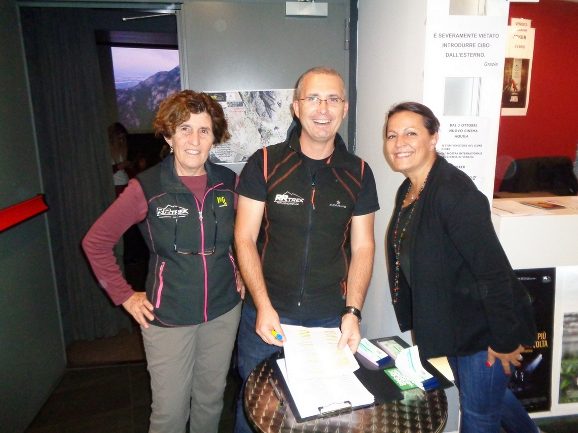 Stefania Arcipetri, David Ciferri e Cristina Ottaviani