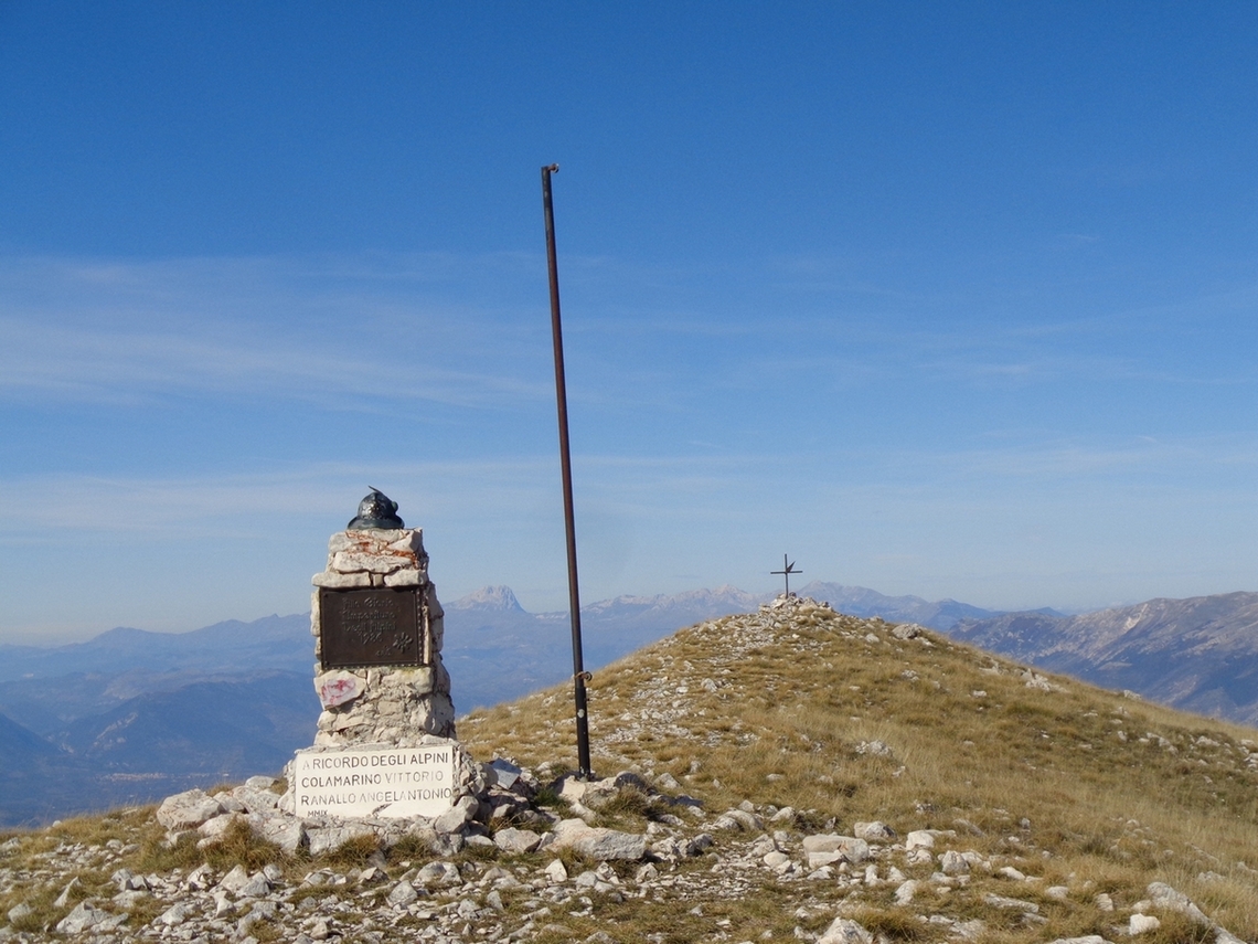 sulla cima