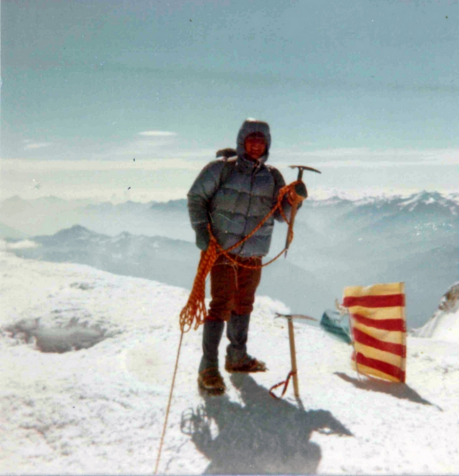 Gabriele Di Falco sul MONTE BIANCO A 21 NNI