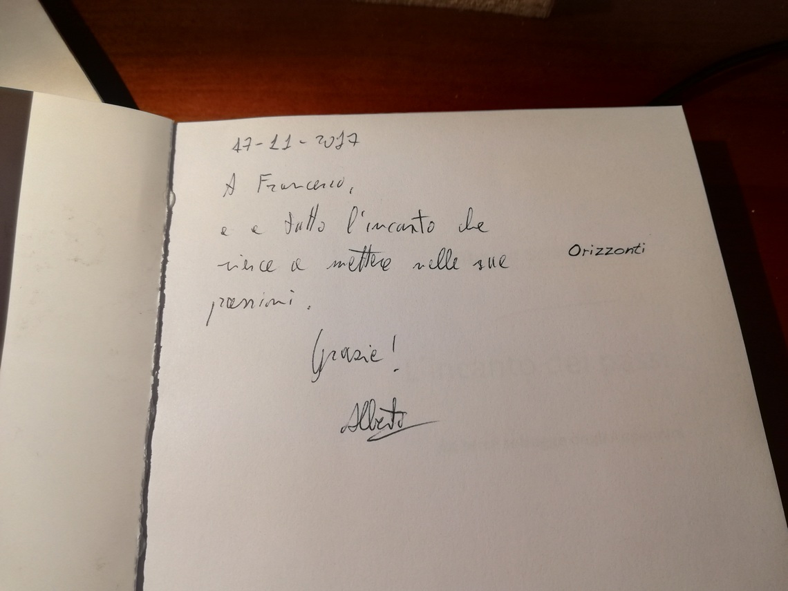 Una dedica al sottoscritto
