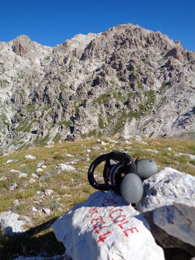 Gran Sasso Est - SOLITARIA su Cima delle Veticole (Alt. 2044m)