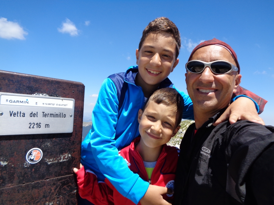 Il primo over 2000 con i miei figli: Il Monte Terminillo
