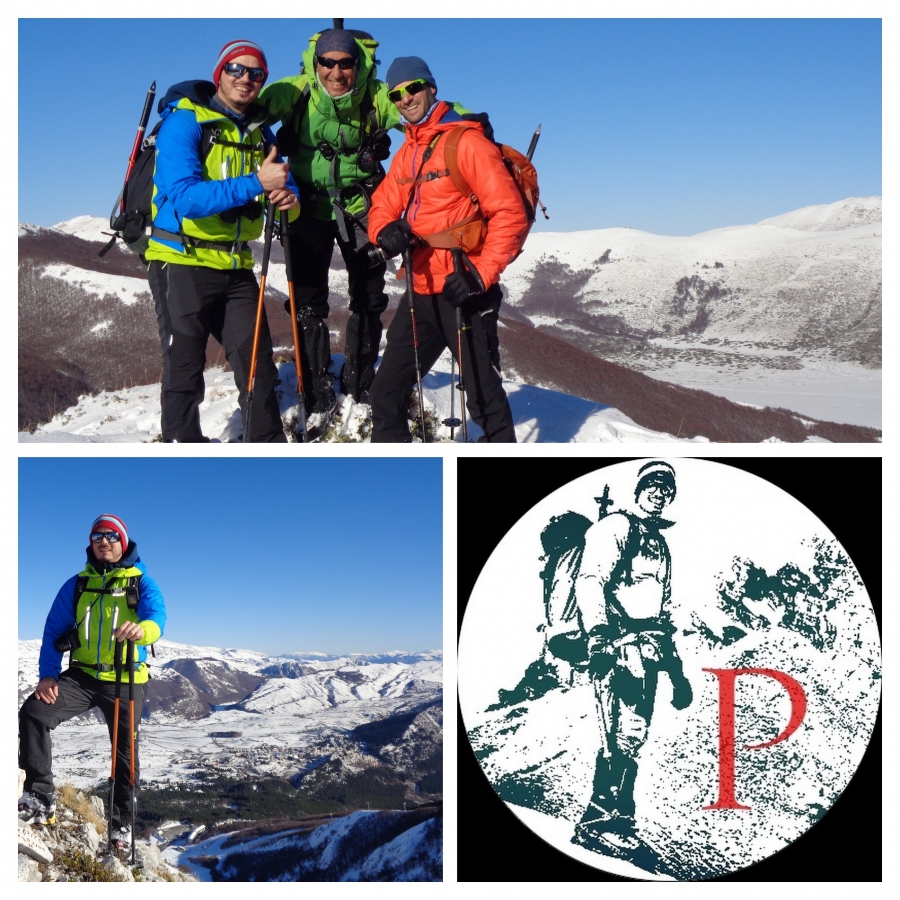 Con “ IN MONTAGNA CON PIER “ alias Pierluigi Pecorari con Gianni Di Giacinto per l'anello nel cuore dei Monti della Magnola