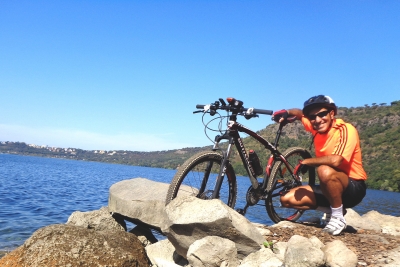 Solitaria MTB per il periplo basso e alto del Lago di Albano