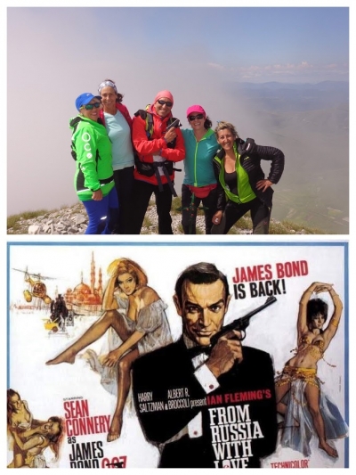 " From Roma with Love " con le BOND GIRLS AQUILANE per il ritorno sulle Creste dei Sibillini