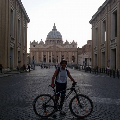 SOLITARIO ALLENAMENTO MTB SERALE/NOTTURNO NEL PONENTINO ROMANO
