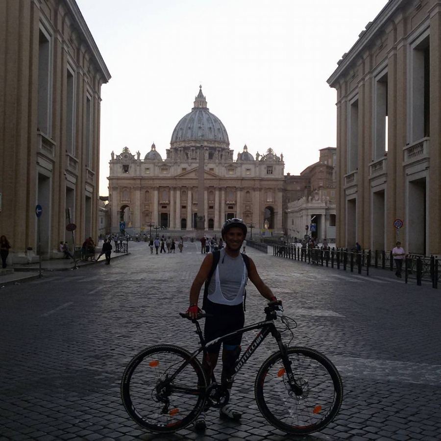 SOLITARIO ALLENAMENTO MTB SERALE/NOTTURNO NEL PONENTINO ROMANO