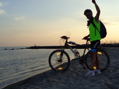 Solitaria MTB di 35 Km fra il mare e la pineta di Ostia