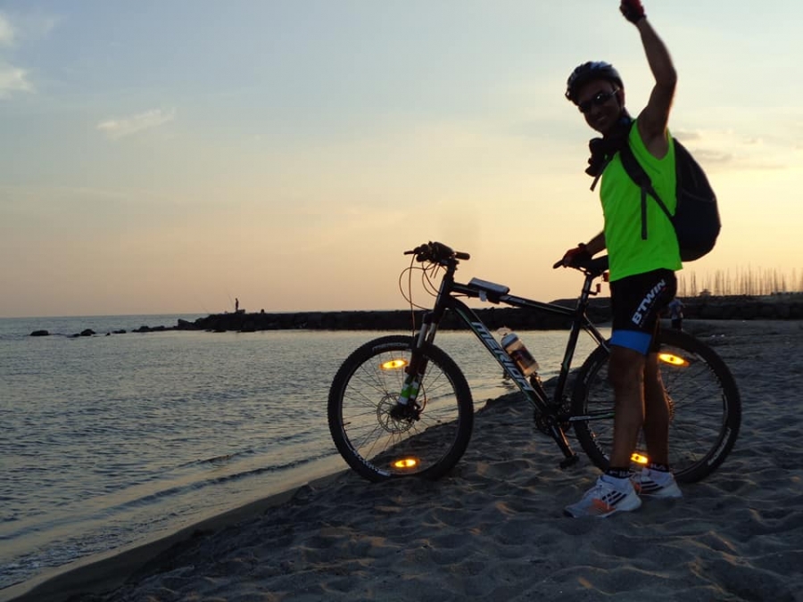 Solitaria MTB di 35 Km fra il mare e la pineta di Ostia
