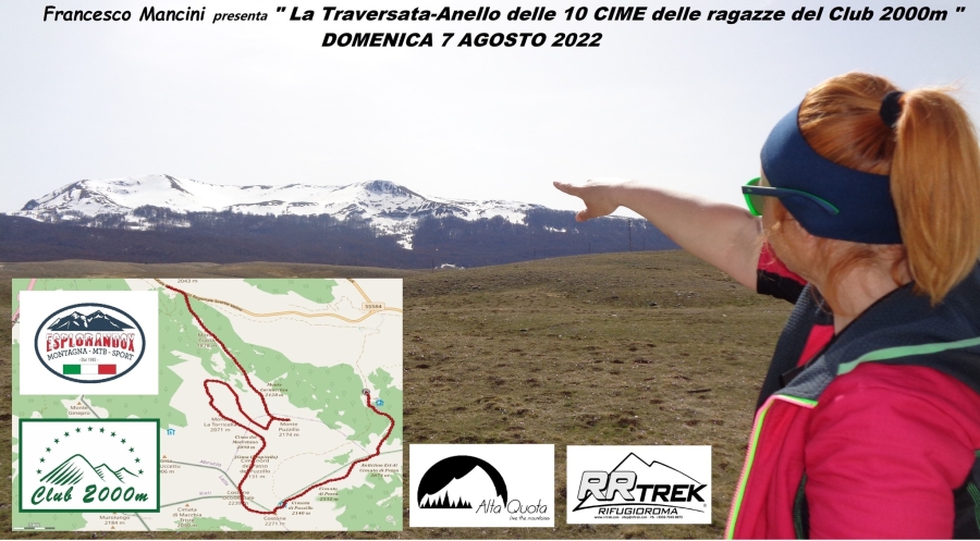 NEWS N.67 Prossimo Raduno in montagna per le 10 CIME delle ragazze del Club 2000m