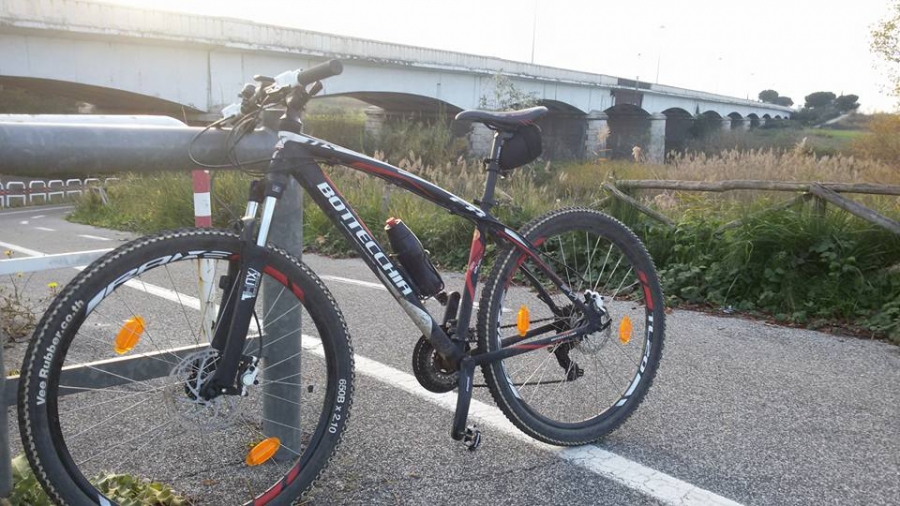 Solitaria di 40 Km in MTB Fra il centro e la periferia
