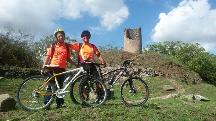 55 KM IN MTB CON UN GRANDE FIGLIO DA CASA A FRATTOCCHIE
