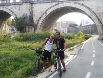 Finalmente in MTB con Danilo Giagnoli colui che realizzò dal " Tramonto all'Islanda "