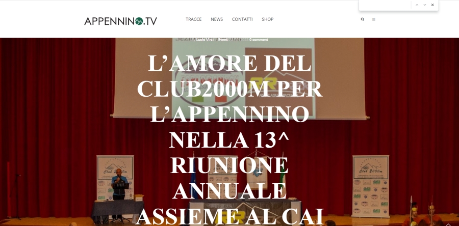 N.81 L'amore del Club 2000m per l'Appennino nella 13^ Riunione Annuale assieme al CAI di Isernia