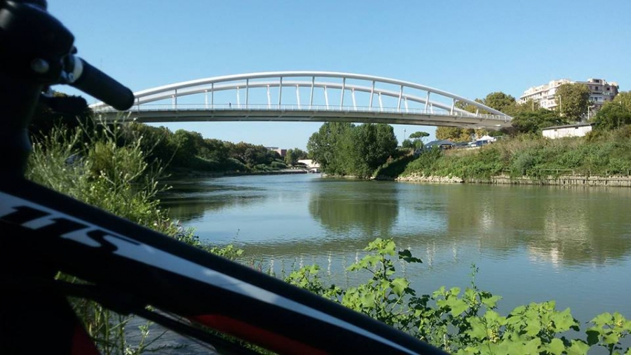 Solitaria di 42 Km in MTB in una Roma disabitata