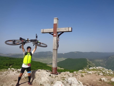 Cima del Monte Autore...ma in MTB !!!