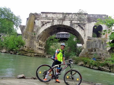 Solitaria di 50 Km per l'Anello dei parchi a Nord di Roma