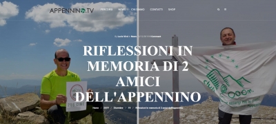 NEWS N.48 Riflessioni in memoria di Gianpiero Brasile e Antonio Muscedere: 2 Amici dell'Appennino