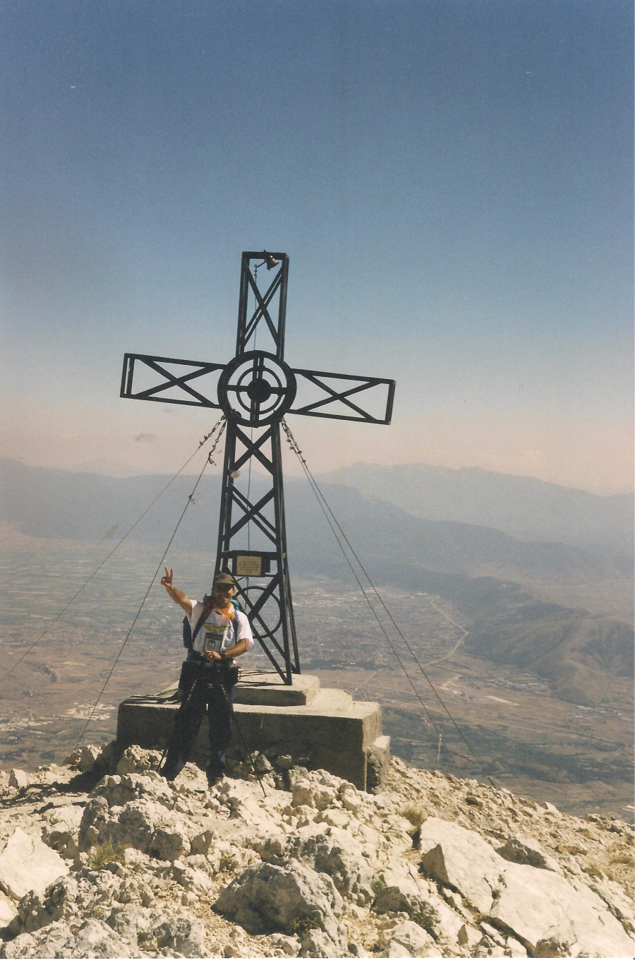 Il Monte velino dai Piani di Pezza con Luigi