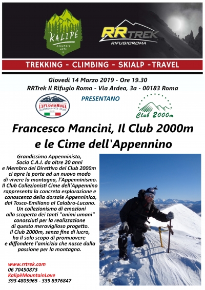 NEWS N.31 RRTrek e Kalipè MountainLove insieme al Club 2000m