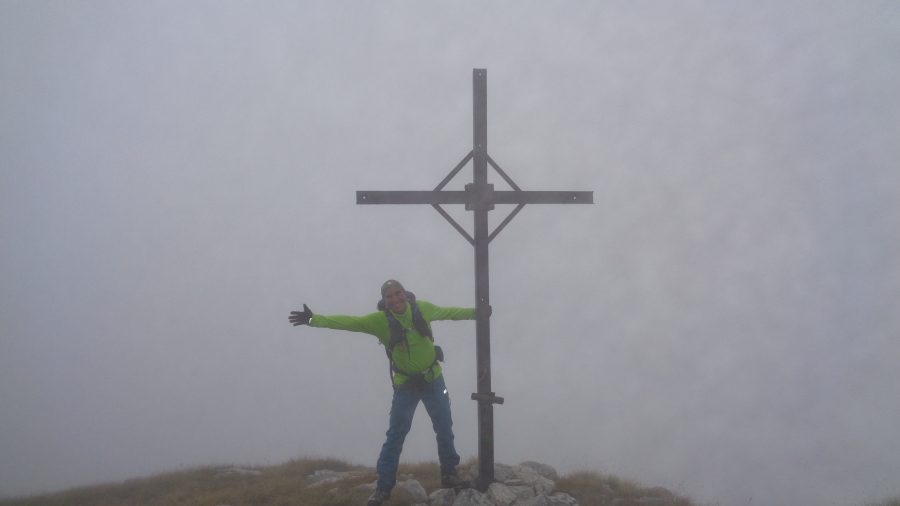 Nonostante il meteo la traversata del Monte Turchio sul PNALM