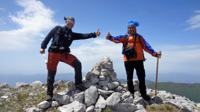Con il Re del Matese Massimo Martuscello per la traversata del Miletto