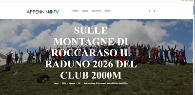 NEWS N.155 APPENNINO TV per il Raduno 2026 del Club 2000m
