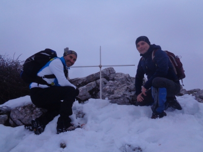 Con l'ASAG Pierfrancesco Fremiotti sulle cime più alte dei Monti Prenestini