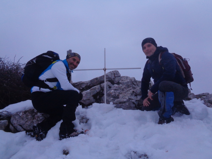 Con l'ASAG Pierfrancesco Fremiotti sulle cime più alte dei Monti Prenestini