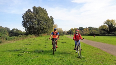 Pomeriggio MTB di 52 Km fra parchi e ciclabili di Roma