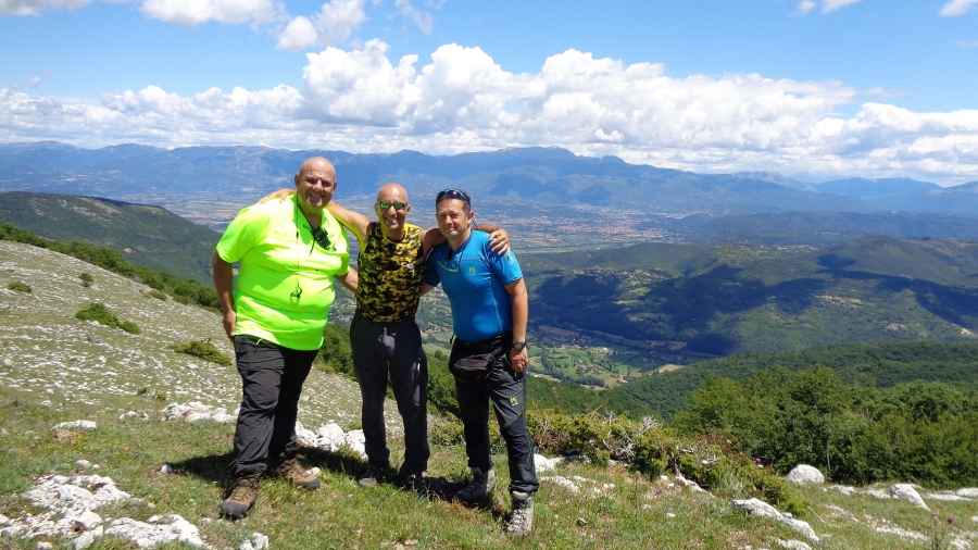 Con gli Stati Generali del G.E.P. alias Maurizio Galante e Marcello Cremonese sulle Creste dei Monti Sabini