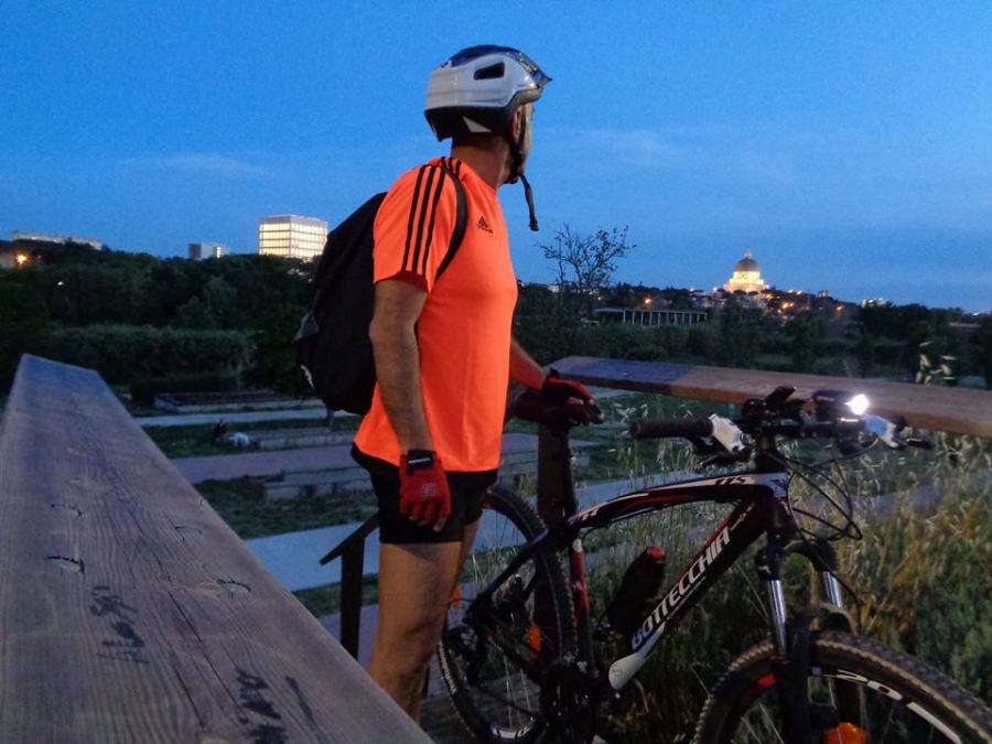 Solitaria di 25 Km dentro Roma: si ricomincia con l'allenamento serale/notturno