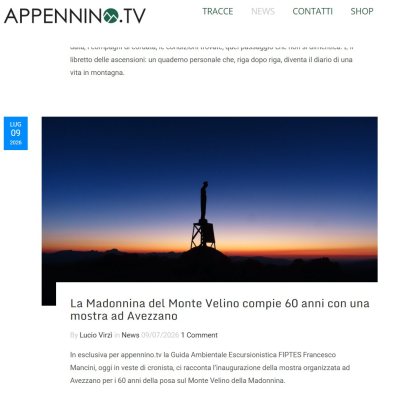 NEWS N.156 APPENNINO.TV con il mio articolo dedicato al Monte Velino