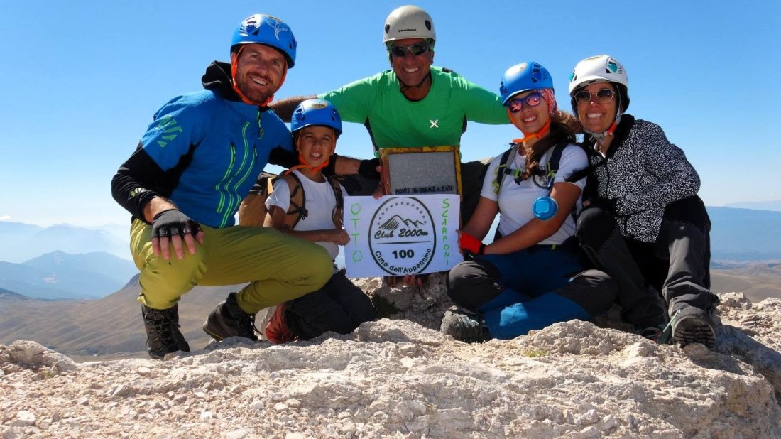 Buon Ferragosto 2026 salendo la Via Dafne e la Cieri in discesa con gli incredibili Diego e Gaia per le 100 CIME degli OTTO SCARPONI