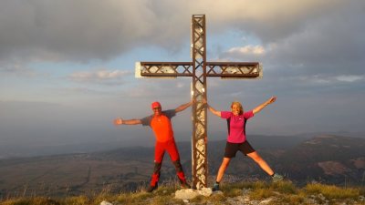 Con il ritorno insieme sui 2000 dell'Appennino di Francesca Frosi per l'anello serale sul Monte Rotondo del Sirente-Velino