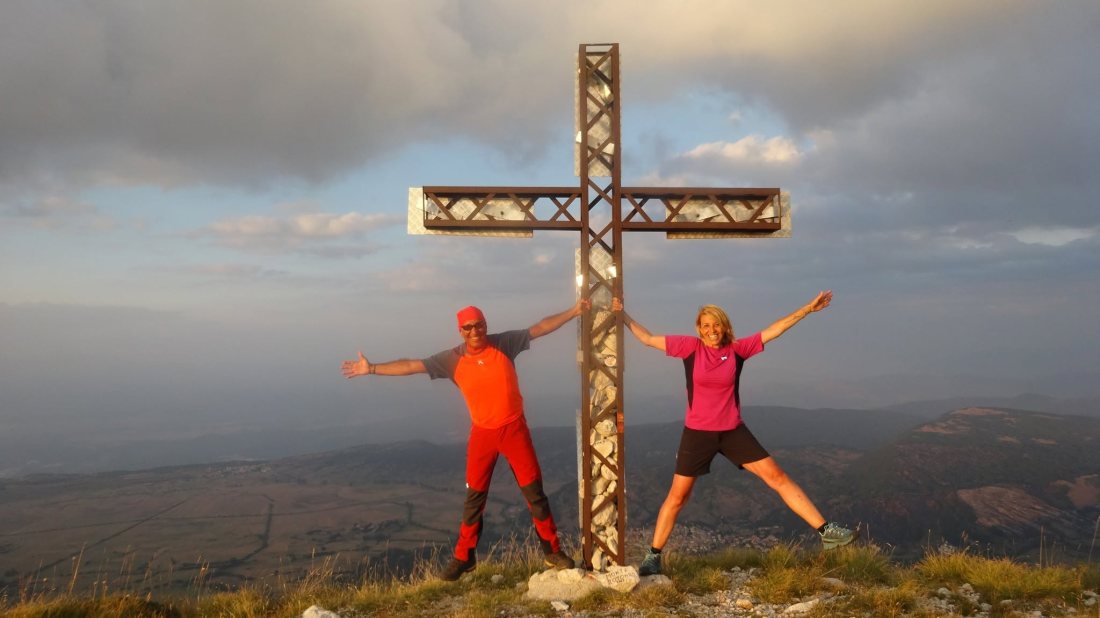 Con il ritorno insieme sui 2000 dell'Appennino di Francesca Frosi per l'anello serale sul Monte Rotondo del Sirente-Velino